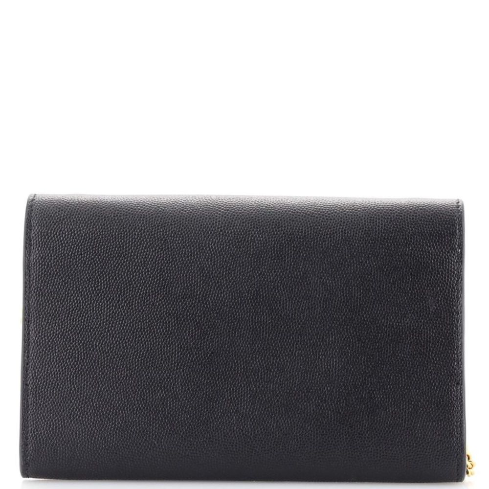 Saint Laurent Uptown Chain Wallet Leather Black - Picture 3 of 7